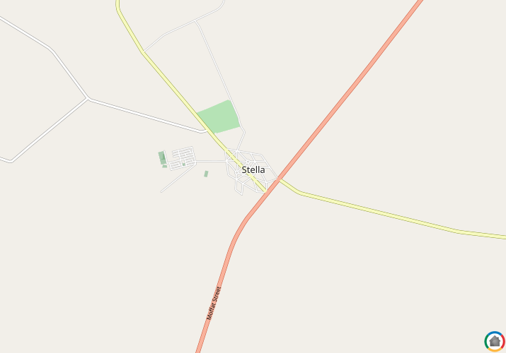 Map location of Stella